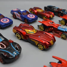 Avengers Alloy Metal Car Set – 6 Pieces