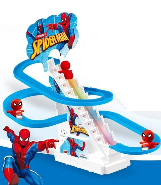 Ultimate Spider-Man Music Track – Climbing Escalator Racing Toy (3+ Years)