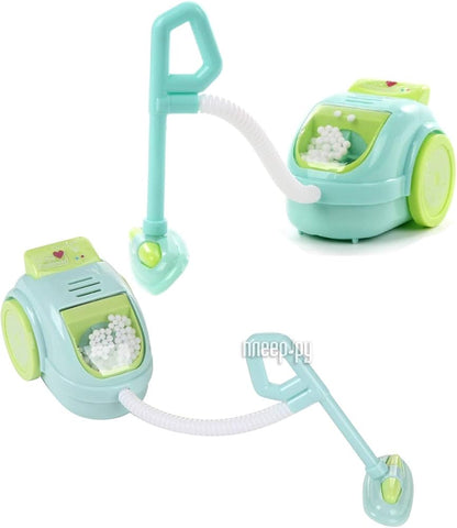 Kids Pretend Play Home Appliances Set – Mini Vacuum Cleaner & Toaster Toy Combo (Ages 3+)