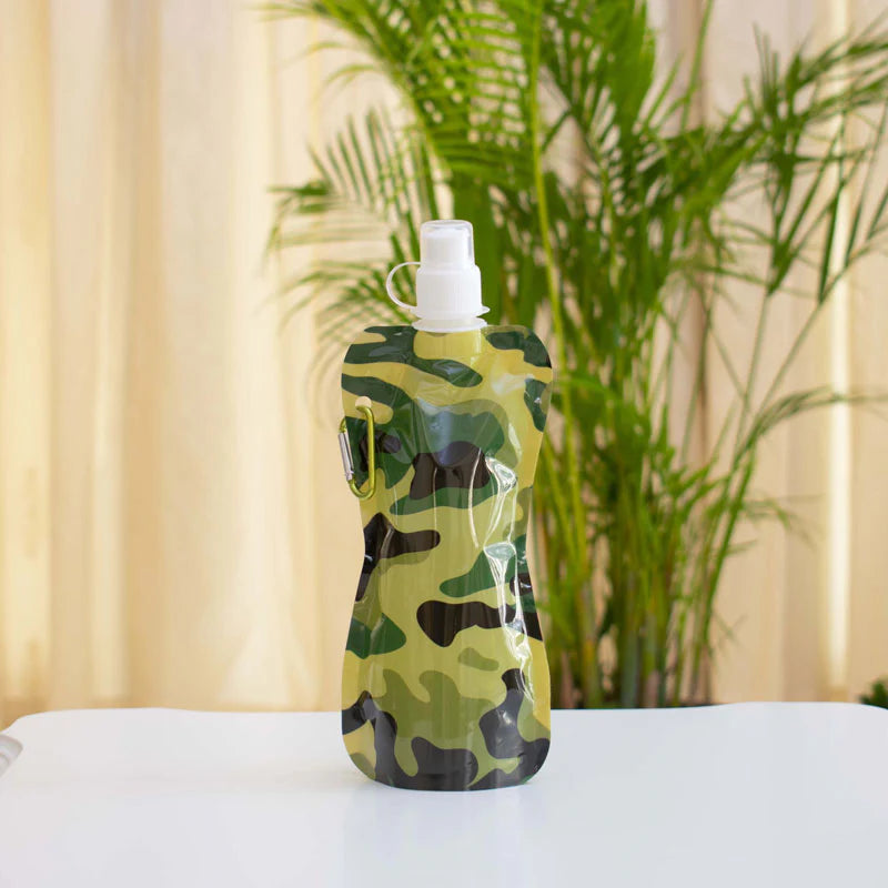 Kids' Foldable Water Bottle – Frozen & Avengers Edition