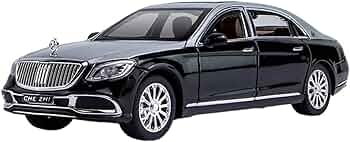Maybach S600 Luxury Collector’s Edition | Two-Tone Burgundy & Gold | 1:24 Precision Die-Cast Model