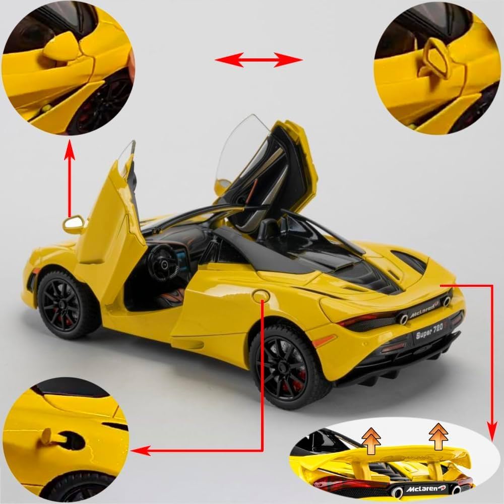 1:24 Diecast McLaren 765LT Official Licensed Model