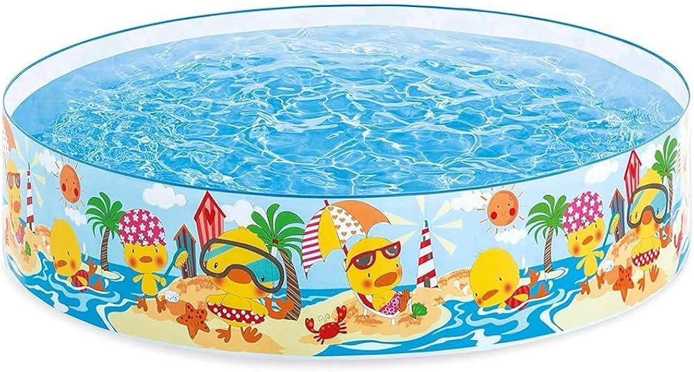Intex Wet Set Collection Snapset Pool – Underwater Adventure Kids' Hard-Side Pool