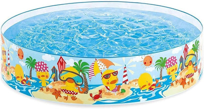 Intex Wet Set Collection Snapset Pool – Underwater Adventure Kids' Hard-Side Pool