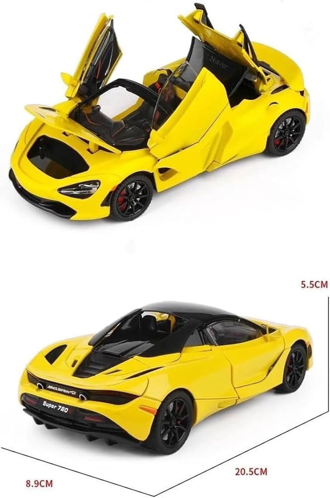 1:24 Diecast McLaren 765LT Official Licensed Model
