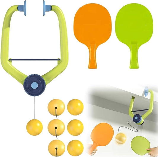 Hanging Table Tennis Toy Set for Kids – Indoor Sports Game