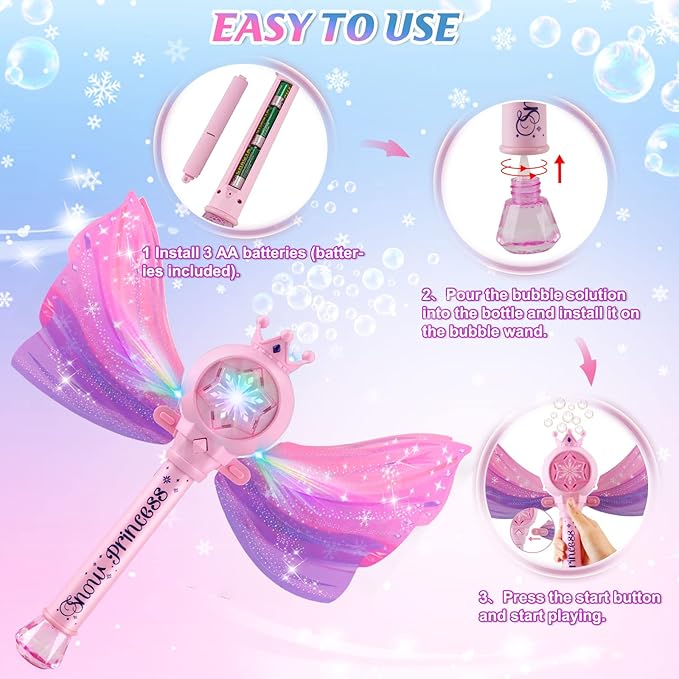 PRINCESS BUBBLE WAND