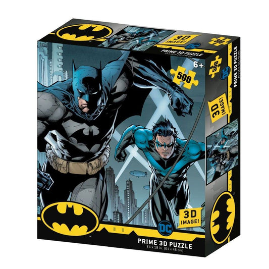 Batman & Nightwing Prime 3D Puzzle – 500 Pieces (24" x 18")