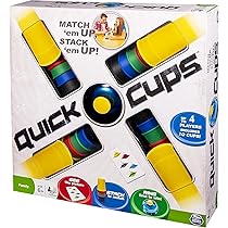 Speed Cups Complete Set – Fast-Paced Color Matching Game