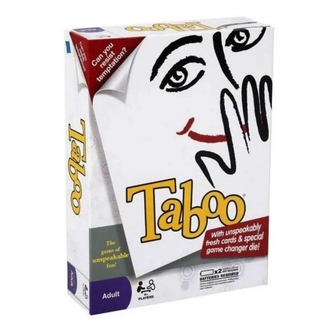 Taboo Party Game – Fun, Fast-Paced Word Guessing Game for Adults