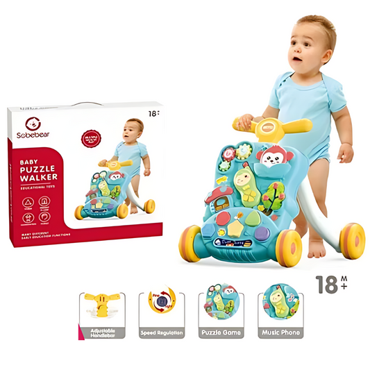 Sbebebear Baby Puzzle Walker – Educational Activity Toy for 18 Months+