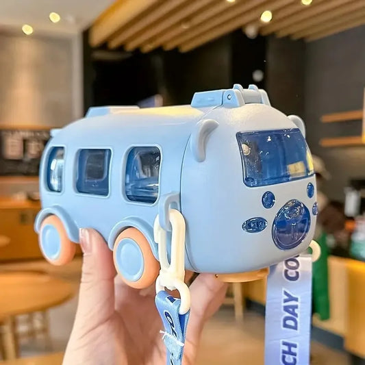 Bear Bus 2-in-1 Water Bottle & Crossbody Bag