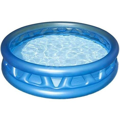 Intex Wet Set Collection Soft Side Inflatable Pool – Large Blue Kids' Pool