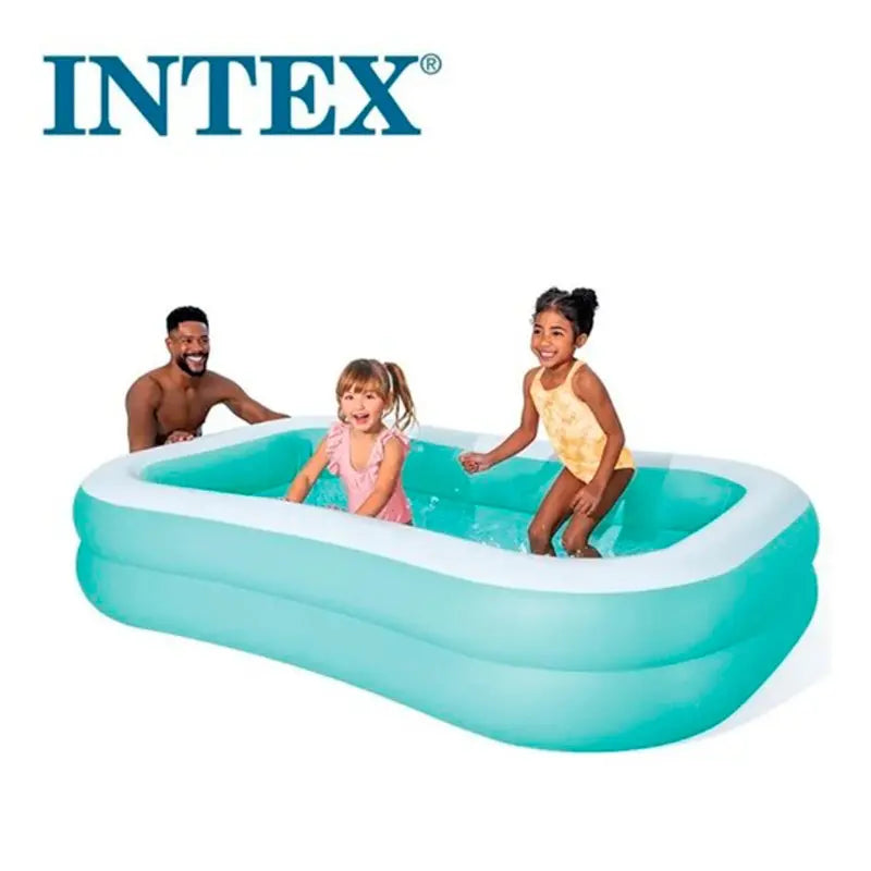Intex Fun at the Beach Snapset Pool – 4ft x 10in Instant Setup Kiddie Pool