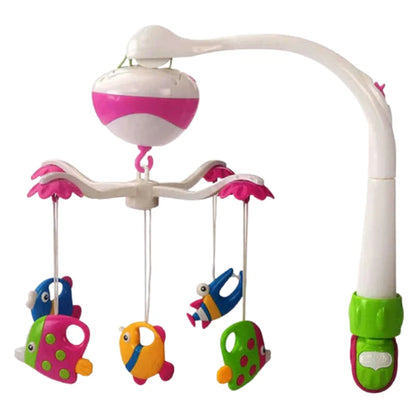 Bedside Bell Musical Crib Mobile – Soothing Hanging Toy for Newborns
