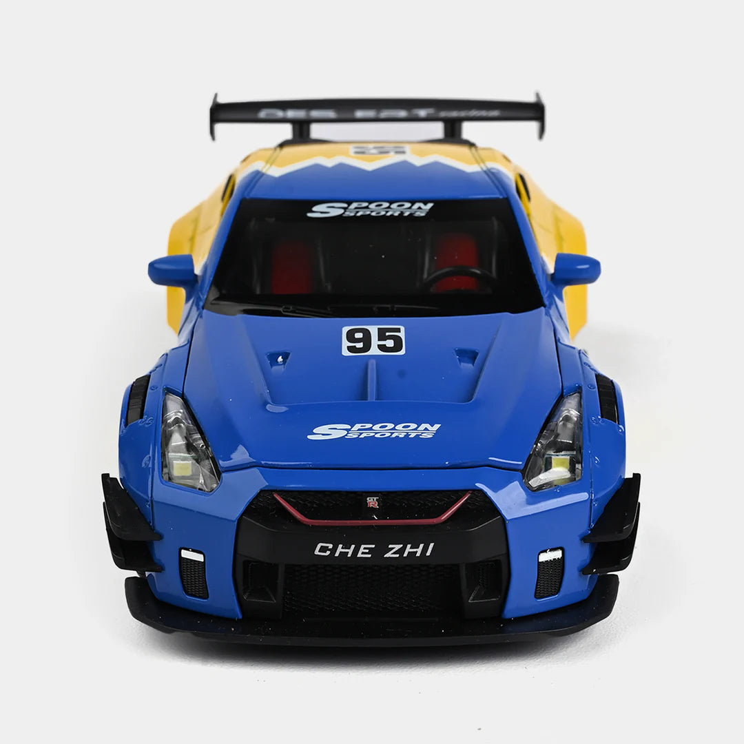 1:24 Scale Nissan GTR Spoon Sports Diecast Model Car – Alloy Racing Edition