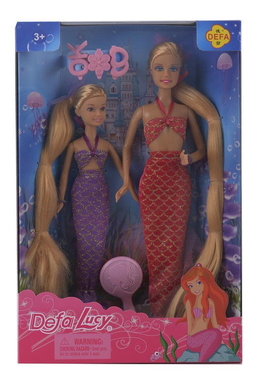 DEFA Lucy Mermaid Sisters Dolls