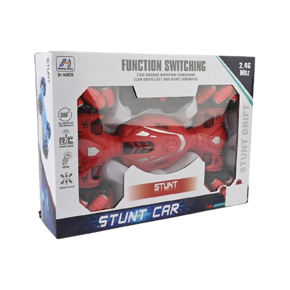2.4GHz Remote Control Stunt Drift Car – 360° Rotating RC Vehicle