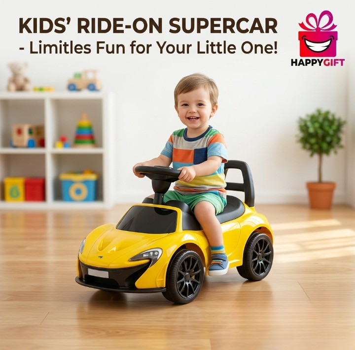 P1 Kids' Pusher Ride-On – The Ultimate Joy-Ride!