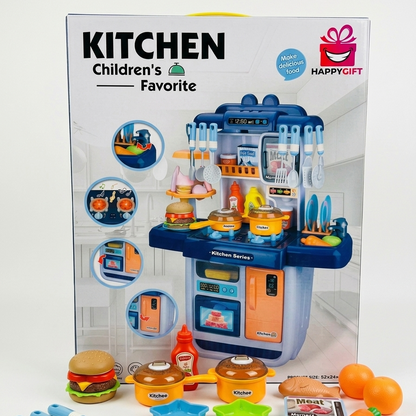 Kids Mini Culinary Kitchen Playset – Complete Cooking & Toy Food Kit