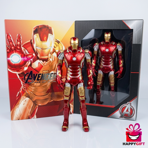 Marvel Avengers Iron Man Action Figure – Premium 12-Inch Collectible with Display Box