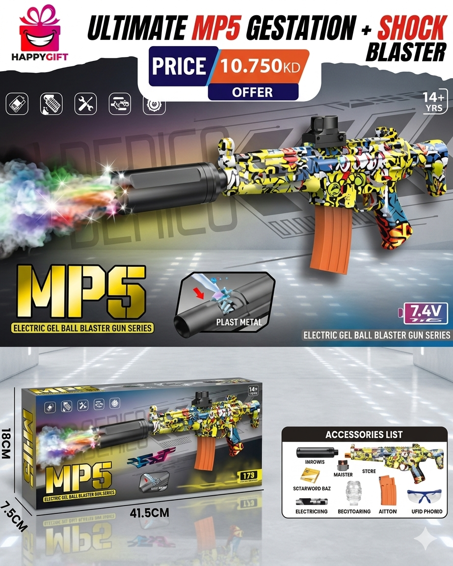 MP5 Pro-Series: The Ultimate Electric Gel Blaster