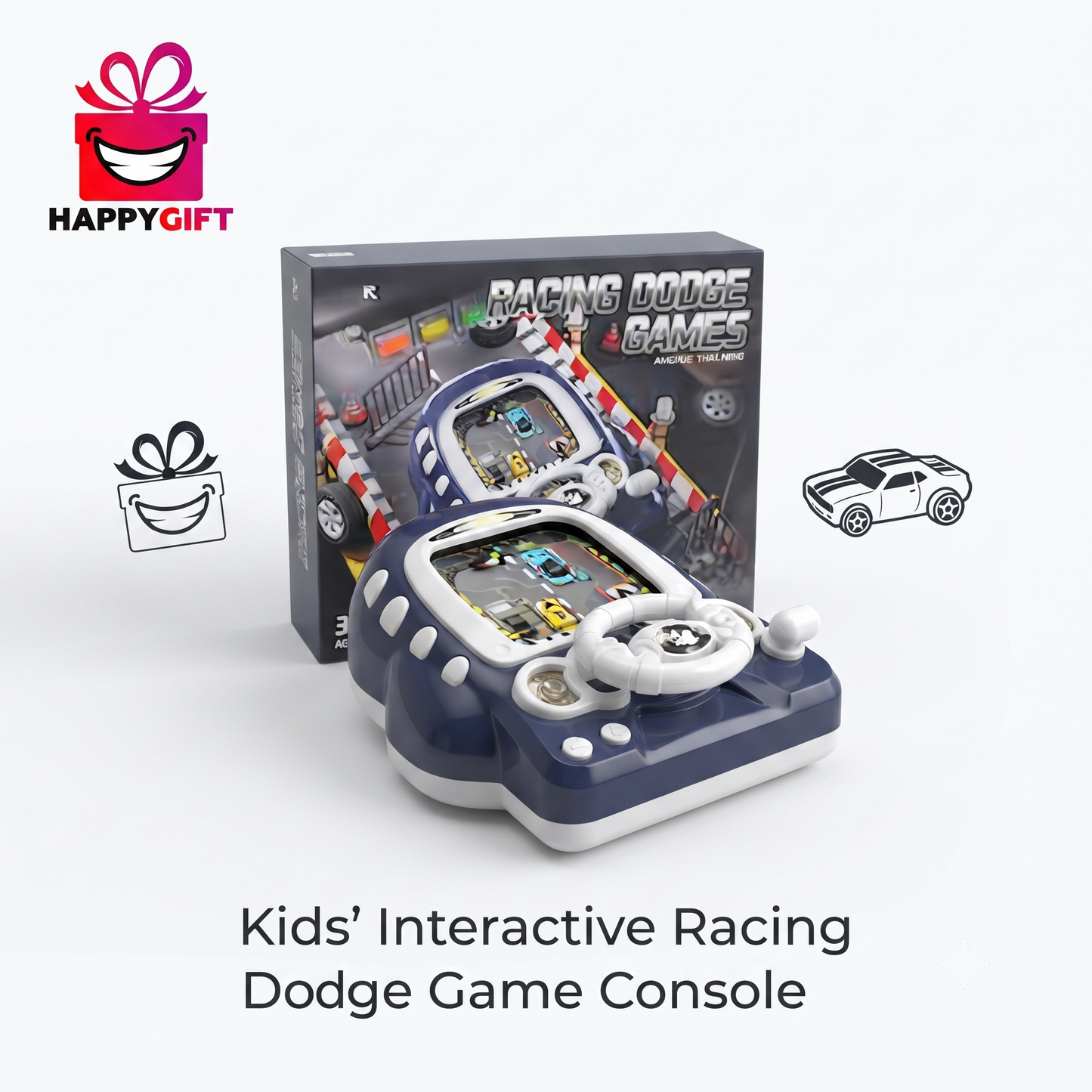 Kids' Interactive Racing Dodge Game Console