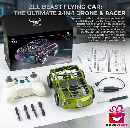 ZLL Beast 2-in-1 Flying Car: The Ultimate Drone Air Racer