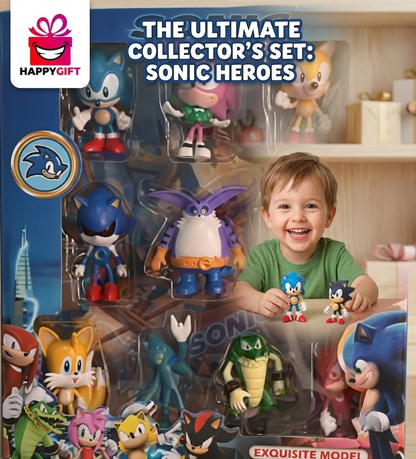 Sonic Heroes Deluxe Collectible Figure Set – The Ultimate Fan Adventure!