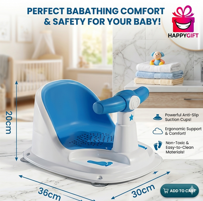 Premium Baby Bath Seat – Ultimate Comfort & Safety for Bath Time!