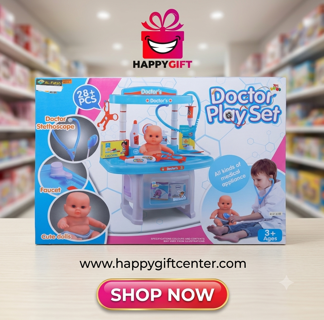 Ultimate Doctor’s Medical Kit Collection – 3-in-1 Pretend Play Hospital Set with Doll & Accessories