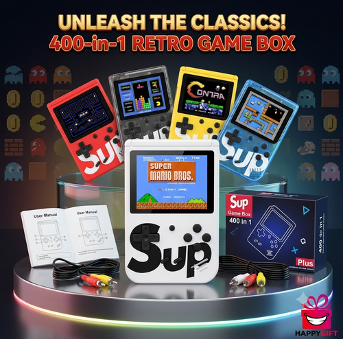 Unleash the Classics: Sup 400-in-1 Retro Game Box Plus