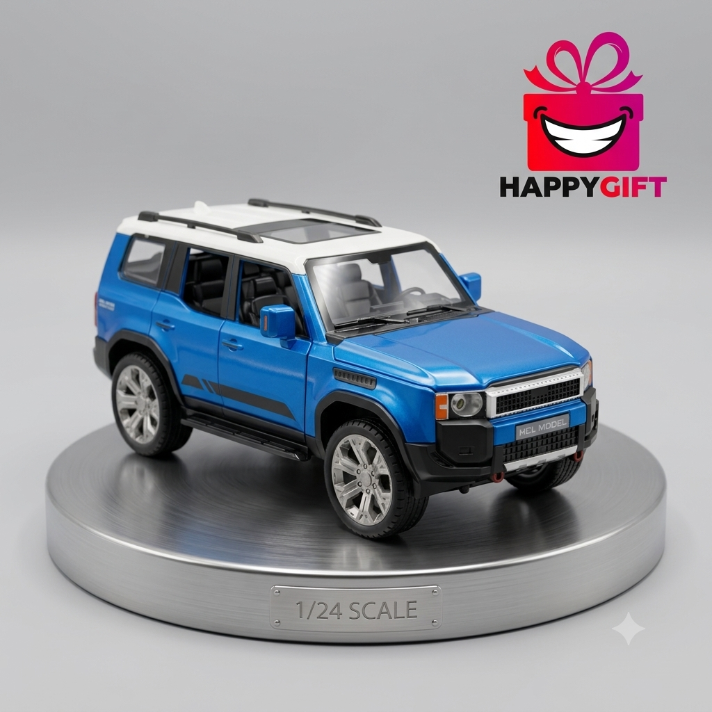 1/24 Scale Die-Cast Remote Control SUV with Dynamic Spray Effect