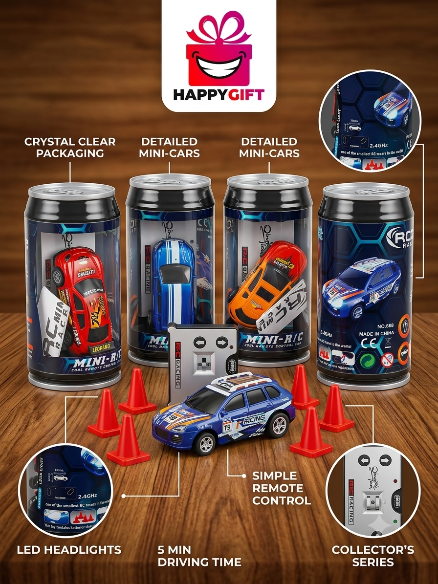 HappyGift Mini R/C Racing Car Collector’s Series