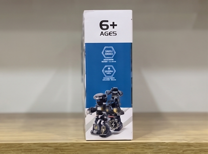 KINGCRAFT Remote Sensing Battle Robot Set - 2.4G+ Interactive Combat Figures