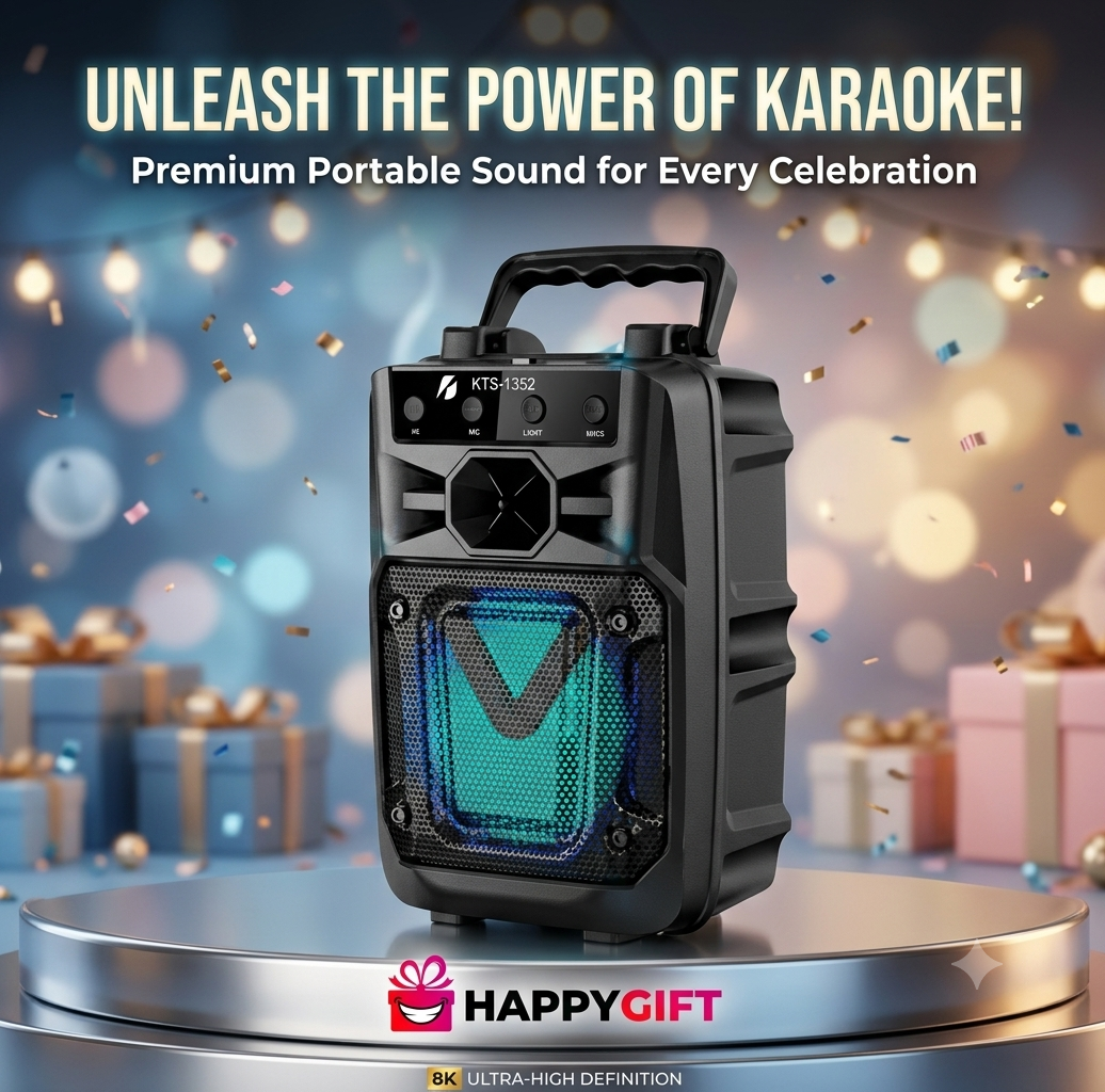 The Ultimate Karaoke Speaker Party Gift Set