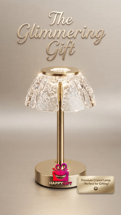"The Glimmering Gift Collection: Premium Crystal Touch Lamp"