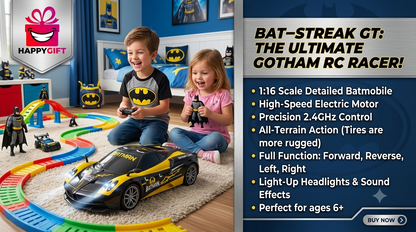 Ultimate Batman Pagani-Style RC Racer – The Perfect Gift of Joy!