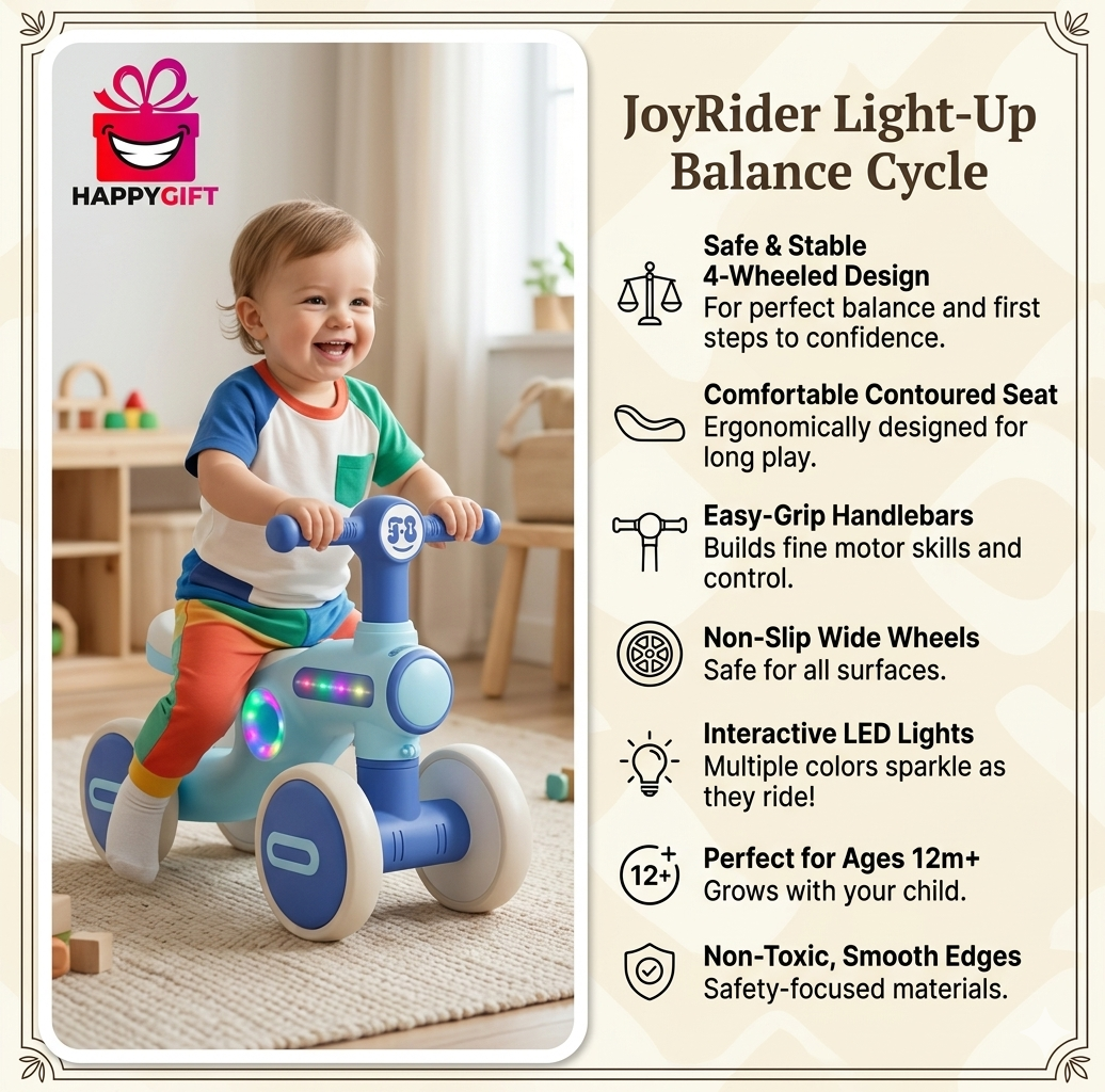ide into the Rainbow: The Glow & Learn Balance Cycle