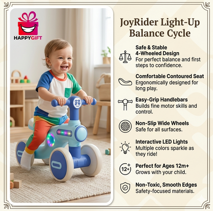 ide into the Rainbow: The Glow & Learn Balance Cycle