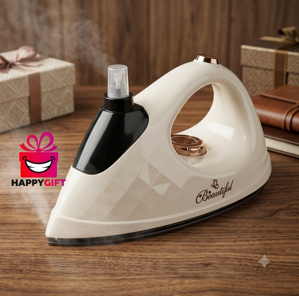 Kids Mini Toy Iron – Interactive Home Appliance Play Set with Real Water Spray, Lights, and Sounds  Pretend Play Mini Steam Iron Toy for Toddlers – Realistic "Beautiful" Home Appliance with Mist Spray & Sounds