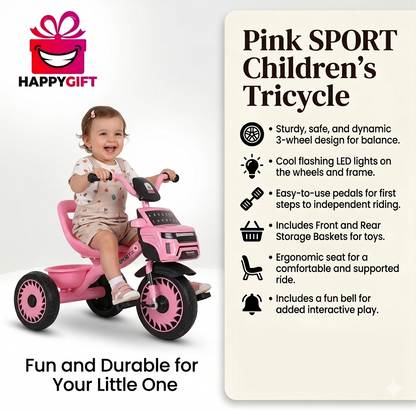 Sporty Tricycle – Where Fun Meets Adventure!