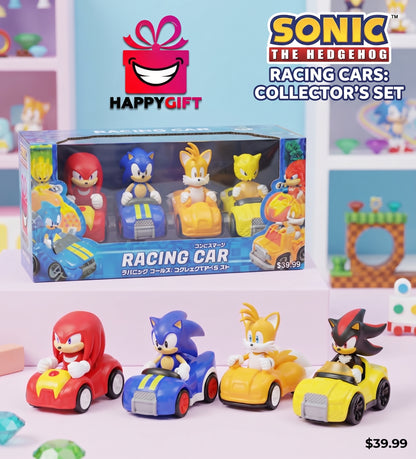 Sonic The Hedgehog Racing Cars: Collector's Pack of 4