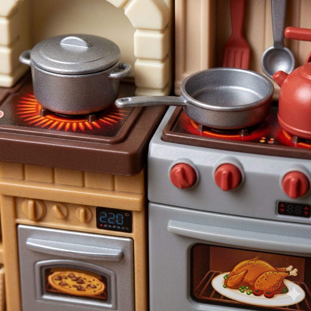 My First Chef Kitchen Playset – Electronic Toy Kitchen with Lights & Sound