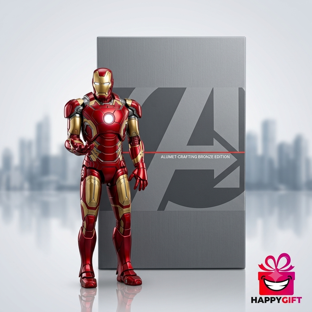 Marvel Avengers Iron Man Action Figure – Premium 12-Inch Collectible with Display Box