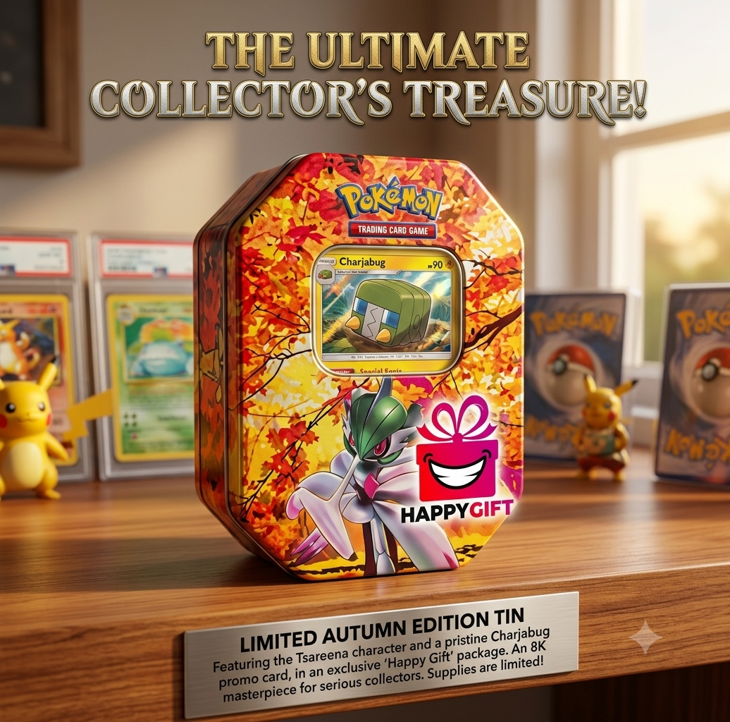 Ultimate Pokémon Autumn Treasure Collector’s Tin – Limited Edition Set
