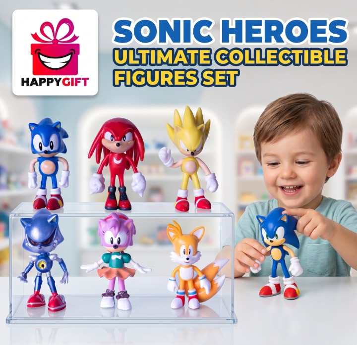 Sonic Heroes Deluxe Collectible Figure Set – The Ultimate Fan Adventure!
