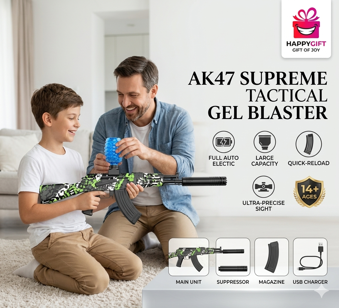 Elite AK47 Gel Bullet Blaster – High-Performance Outdoor Action Toy for Competitive Fun