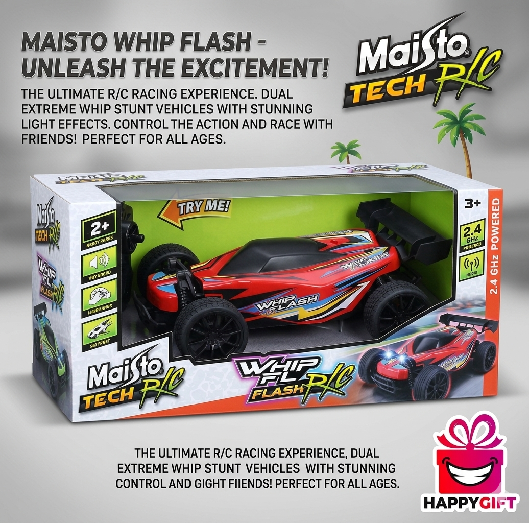 Maisto Tech R/C Whip Flash: Unleash the Stunt Power!