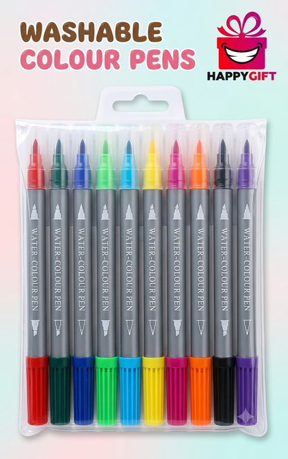 Washable Colour Pens – 12 Piece Set
